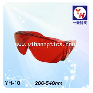 激光防护镜 吸收式激光护目镜 防护200-540NMYH-10吸