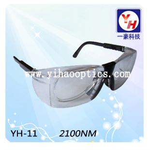 2100NM钬激光器用激光护目镜 激光防护眼镜YH-11激光器用图片