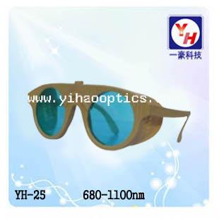 680-1100NM宽光谱式激光防护镜激光护目镜防激光眼镜YH-