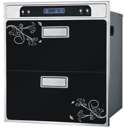 供应消毒柜保洁柜消毒碗柜镶嵌式嵌入式100L110L高温低温紫外