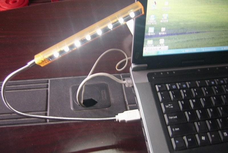 供应USB灯电脑台灯LED护眼灯笔记本专用图片