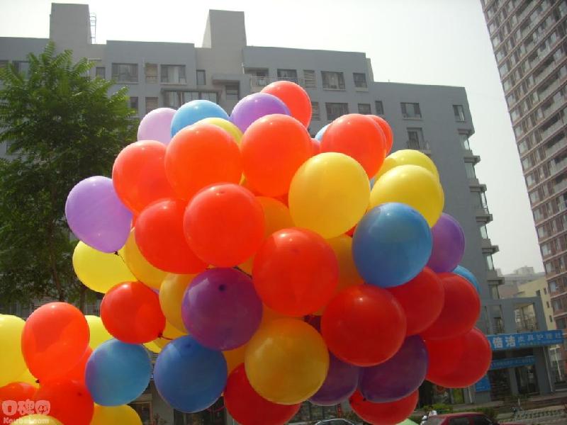北京铝膜氦气球装饰飘空氦气球1批发