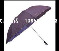 供应咸阳促销广告伞 广告伞设计订做厂家 帐篷促销伞 三折雨伞图片