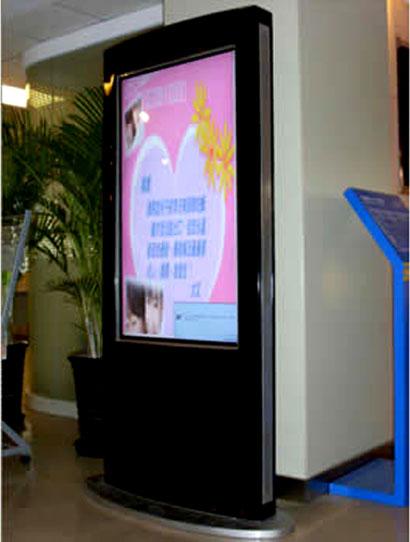 供应北京厂家52寸竖屏液晶立式广告机，高品质图片