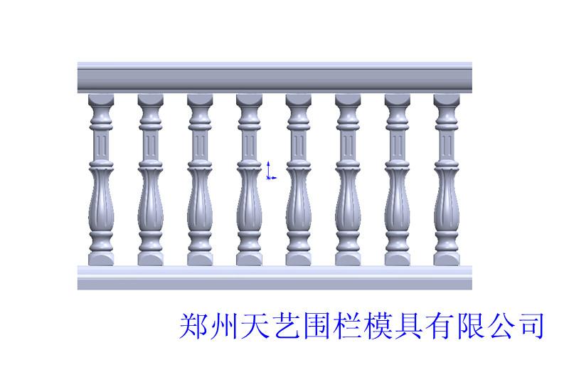 供应新款70cm廊柱流线型围栏模具环