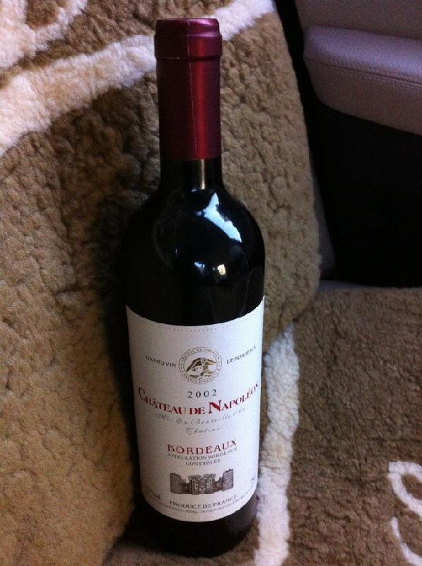 供应拿破仑城堡2002干红葡萄酒