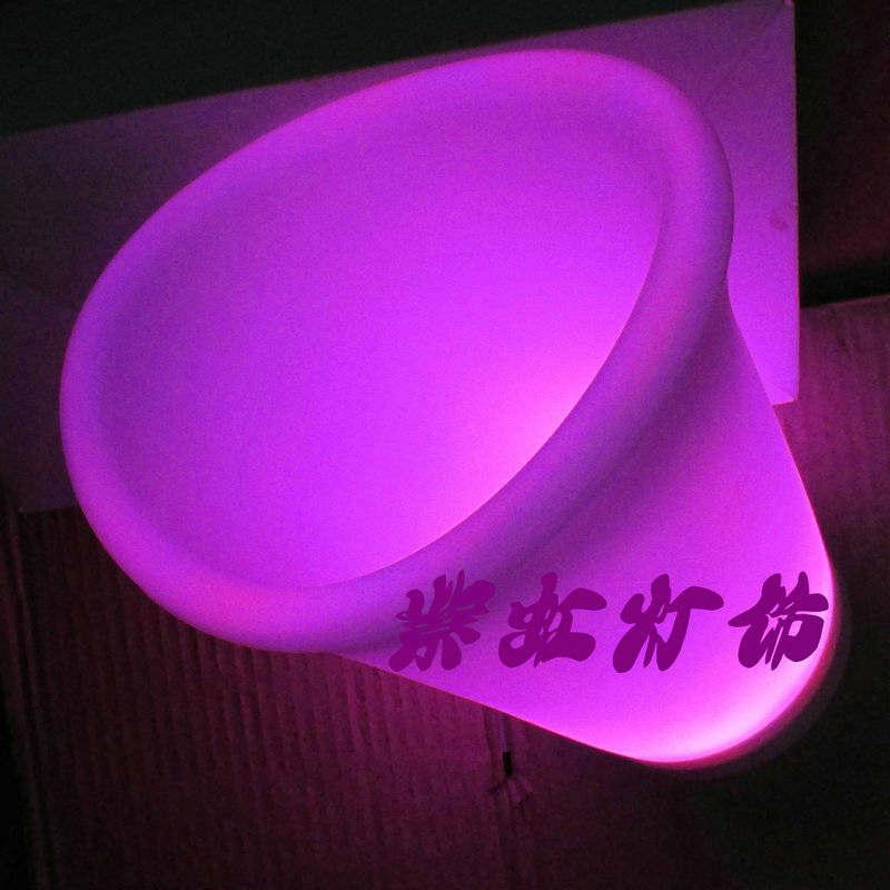 LED发光充电酒吧冰桶紫灯灯饰批发