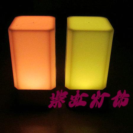 供应新款迷你方型LED充电酒吧吧台桌灯 紫虹灯饰 餐厅装饰台灯