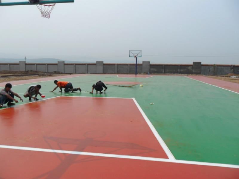 供应山西高平塑胶跑道混合型塑胶，山西晋城塑胶跑道，篮球场，
