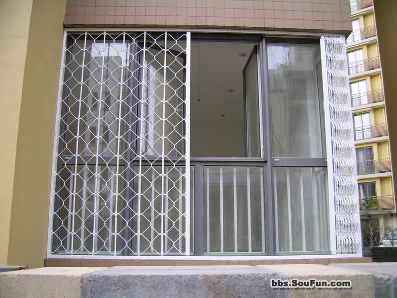 供应徐州锰钢折叠防盗窗生产安装