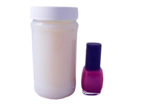 供应水性乳白指甲油基料、水性乳白指甲油料、彩妆原料