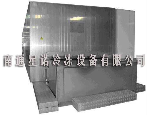 供应不锈钢SS304隧道网带速冻机图片