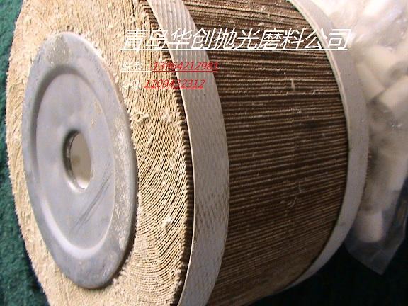 山东青岛厂价供应优质百洁布 拉丝轮 抛光轮不锈钢拉丝轮砂布轮飞翼轮