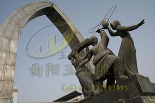 供应内蒙古城市人雕塑价格