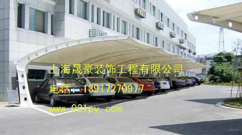 供应汽车停车棚厂家，上海汽车停车棚制造商，上海汽车停车棚厂商图片