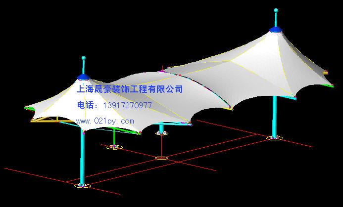 供应上海杨浦膜结构伞 膜伞批发 膜伞制作，上海膜结构车棚遮阳篷