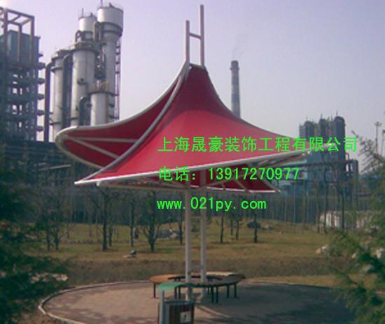 供应上海金山膜伞生产上海车篷上海车棚定做上海遮阳伞制作上海膜结构
