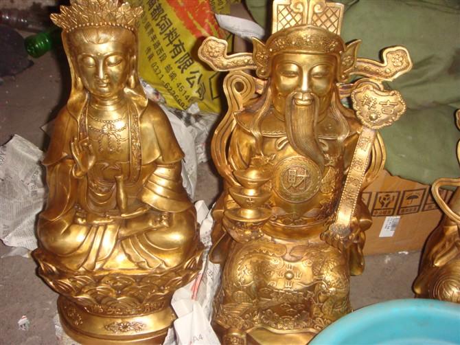 供应大型铜关公铜佛像