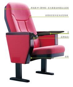 HJ-63报告厅椅  源头厂家  种类繁多  【河南志和座椅办公家具有限公司】图片