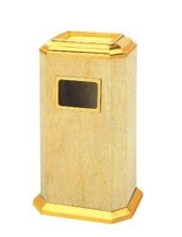 供应钛金垃圾桶酒店垃圾桶室内垃圾桶金色垃圾桶图片