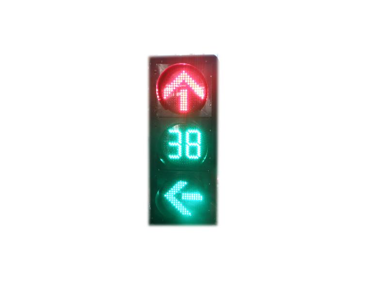 供应LED新型满屏倒计时复合型信号灯LED交通信号灯LED红绿灯