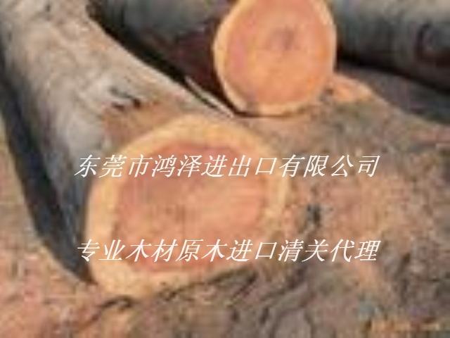 中山港原木材进口报关流程清关手续批发