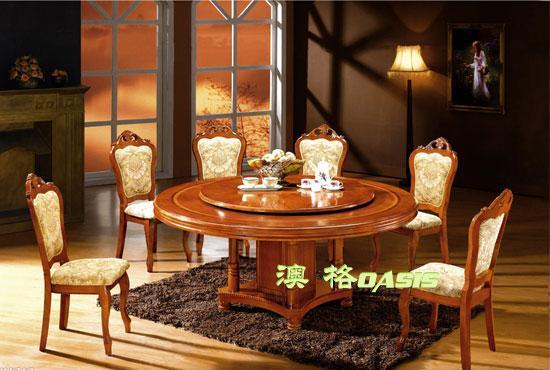 供应实木宴会桌，上海实木宴桌款式
