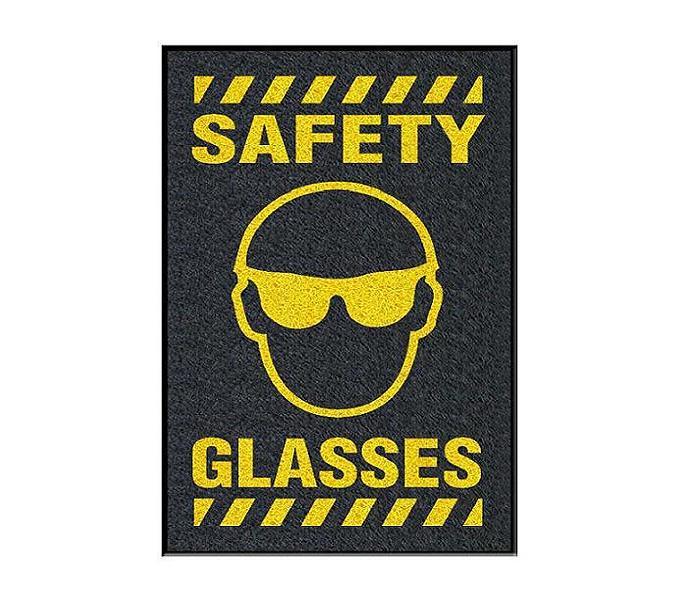 西斯贝尔必须带防护眼镜警示垫批发