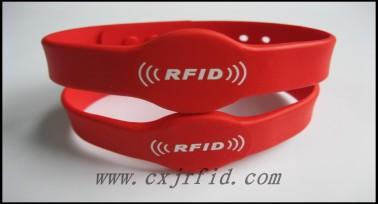 供应RFID手腕带硅胶手腕带