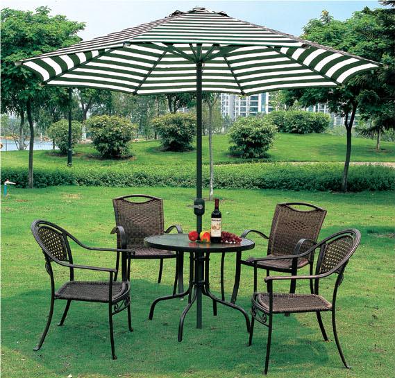供应合肥休闲伞遮阳伞户外桌椅配套伞