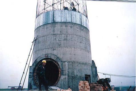 供应烟囱冷却水塔新建,烟囱安装爬梯,烟囱平台安装施工