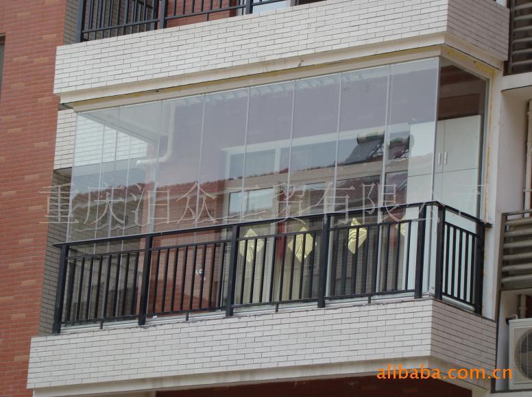 重庆市无框阳台窗批发无框玻璃阳台加盟厂家