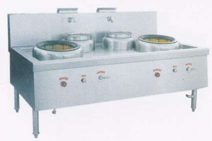 供应两炒两温灶/厨房环保炉灶设备