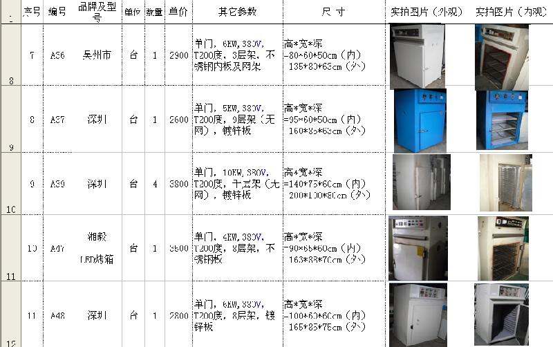 二手工业烤箱大型工业烤箱等供应二手工业烤箱大型工业烤箱等