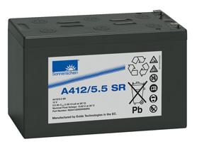 供应德国阳光蓄电池-阳光A412/5.5SR系列价格参数