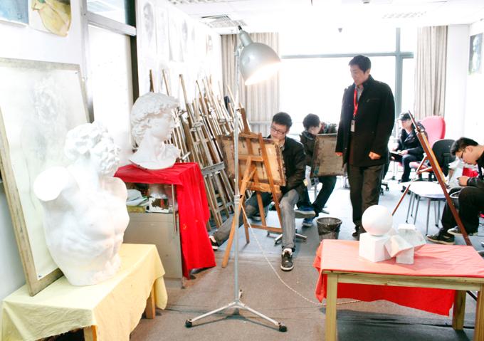 上海美术专业培训美术初级班培训批发