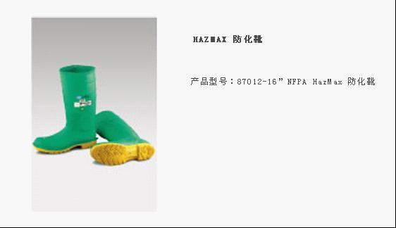 供应雷克兰87012防化靴 钢头钢底、高性能防化PVC图片