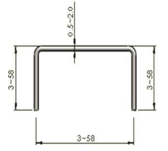 供应电路板跳线PCB板跳线电源板跳线线路板跳线0.5X10X5mm