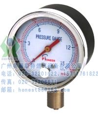 供应燃气微压表，燃气压力表，油压表,气压表，耐震压力表