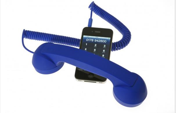 复古手机听筒 防辐射手机话筒--手机电话听筒