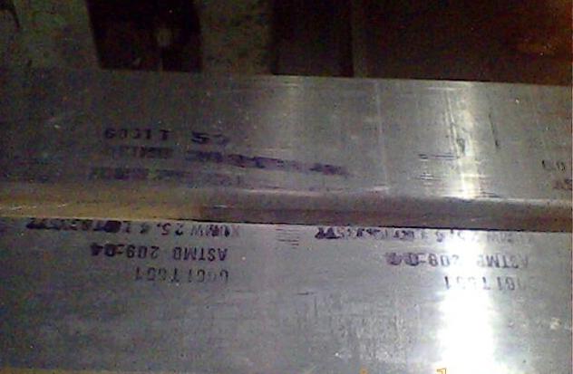 供应进口7075-T651铝棒，进口7075-T651铝板