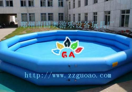 供应郑州充气水上玩具/游泳池图片