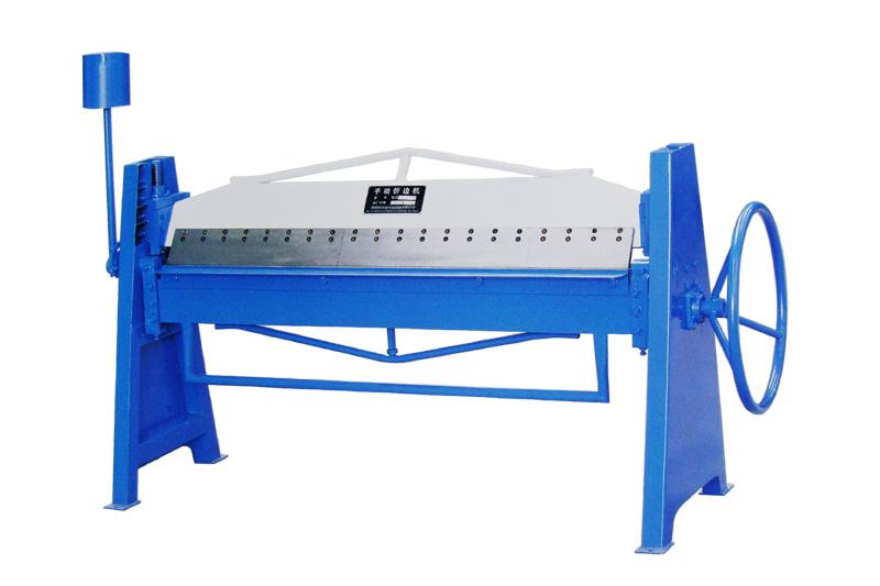 深圳厂家生产1300米手动折边机，手轮式折弯机图片