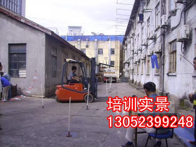 供应用于培训的上海电动叉车培训，内燃叉车培训图片
