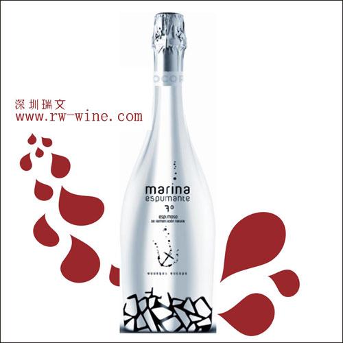 供应最优惠的西班牙红酒DO级别气泡酒玛瑞娜起泡葡萄酒图片