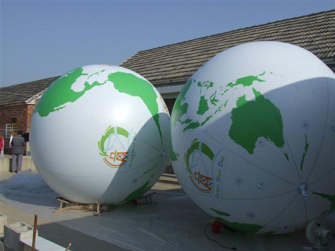 供应pvc升空球，喷绘广告升空球制作，彩绘广告球生产