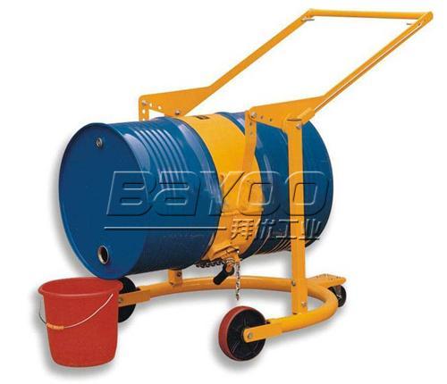 旋转式油桶车简易油桶车油桶起吊夹