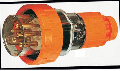 56P332防水工业插头/ 防水插头/大电流工业插头