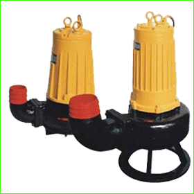 供应AS型切碎式潜水排污泵生产厂家 双绞刀排污泵价格图片