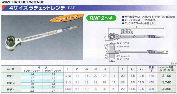 RNF-4棘轮扳手批发